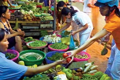 Giá thực phẩm đã tăng dù chưa đến tết